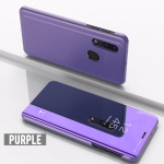 Luksuslik peegel, selge vaatega meigi&uuml;mbris, &uuml;mberp&ouml;&ouml;ratav alus, kaitsekate iPhone'i jaoks Samsung Huawei Xiaomi Samsung A52/A52 5G/A52S 5G lilla