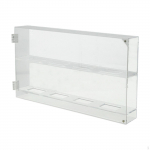 Akr&uuml;&uuml;l-hoki litri vitriinkarp L&auml;bipaistev korraldaja alus kontorisse 2Tier36.5x18.5x5.5cm
