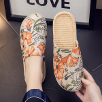 Mugav siseruumides, hingav voodipesu, kogu hooaja kodukangas, lahedad sussid meestele ja naistele, p&otilde;randakate paarile, pehme p&otilde;hi, kodukasutus 25 Suitable 37-38