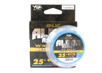 YGK Algon Assist WX Braid metallist t&uuml;&uuml;pi traadi s&uuml;damik, 4 m, suurus 25, 220 naela sinine 9354