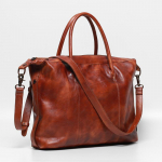 Ehtsast nahast kaasaskantav meeste portfell, k&otilde;rgekvaliteediline arvutikott, k&otilde;rgekvaliteediline tunnetus, &uuml;he &otilde;la crossbody kott One Size pruun