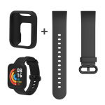 Silikoonrihm koos &uuml;mbrisega Redmi Watch 2 Lite kaitsekesta k&auml;ev&otilde;ru asendus Xiaomi Mi Watch Lite kaitse&uuml;mbrisele Redmi Watch 2 Lite