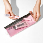 Gentist toothpaste toothbrush portable set (toothbrush, 40g toothpaste, toothbrush cap, pouch)