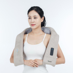 Huplus 3 in 1 dual tapping wireless neck and shoulder massager Cordzero-3300 (kneading + tapping + heat massager) Cordzero-3300