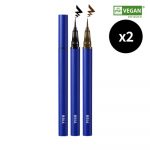 Bbia [2set] Never Die Brush Eyeliner 01 matte black/01 matte black