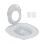 Kassi tualettitreeneri komplekt Universaalne urinaaliga iste Pott Kassi tualettitreeningu s&uuml;steem Korduvkasutatav Kassi tualettitreeningu iste T&ouml;&ouml;riist lemmiklooma puhastamiseks sinine