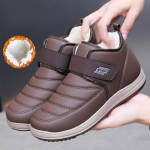 Meeste talvised soojad lumesaapad vabaaja kerged libisemisvastased kunstkarusnahast voodriga pahkluu saapad meestele veekindlad mugavad l&uuml;hikesed saapad &otilde;ues k&auml;imisjalatsid 39