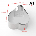 Roostevaba terasest riisipallivorm Majapidamislik toidukvaliteediga sushivorm Laste t&auml;iendav toit Ise-tee vorm Sushivahendid A1