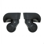 2 t&uuml;kki Pagasi Kohvri Rattad K&auml;ru Vaikne Lihtne Paigaldada Sile Must Universaalne Reis S