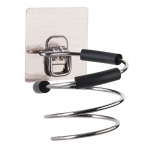 Kleepuv seinakinnitus f&ouml;&ouml;ni hoidik Rack Puhur Organiseerija riiul spiraalne alus