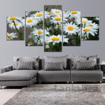 Kirjanduslik ja v&auml;rske Little Daisy l&otilde;uendimaal 5 t&uuml;kki Modulaarsed HD-prindiga plakatid ja v&auml;ljatr&uuml;kid Kodukaunistuse seinakunsti plakat 20x35cm*2 20x45cm*2 20x55cm*1