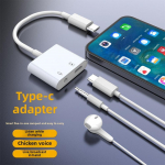 Type C to Lightning adapter iPhone 15 jaoks, otse&uuml;lekande konverter, laadimine, m&auml;ngimine, Sony mobiiltelefoni tarvikud 60W live version