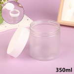 1 tk 350 ml halli kreemipurki kaanega, kehakreemi, koorijapurki, juuksemaski, kosmeetiline pudel, kaasaskantav dosaatorpudel