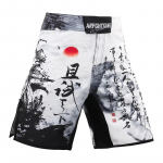 MMA UFC l&uuml;hikesed p&uuml;ksid Muay Thai v&otilde;itluskunstid Kickboxing Poks V&otilde;itlus Unisex Mehed Naised Laps Kiiresti kuivav Tr&uuml;kitud Elastne Pol&uuml;ester Treening XXS