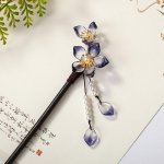 Sandaalipuu &Otilde;ie Juuksekahvlid Hiina Stiilis Juuksepulgad Retro Hanfu Juukseaksessuaarid Haldjas Cheongsam Juukses&otilde;lme Ehted Diadeem