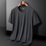 Ice Silk Kiiresti kuivav &uuml;markaelus Sport T-s&auml;rk J&otilde;usaali kampsunid Fitnesss&auml;rk Treener Jooksu T-s&auml;rk Meeste Hingav spordir&otilde;ivad &Uuml;hev&auml;rviline 7XL