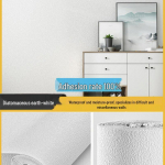 3D Isekleepuv Veekindel Tapeet: Niiskuskindel seinakate kooruvatele pindadele 10m x 50cm