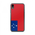 Coque iPhone - Samoa - Drapeau - Souple - Mitmev&auml;rviline - Design fin et l&eacute;ger