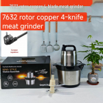 Fufumachine 110V 6L Lihaveski ja Multifunktsionaalne Elektriline Mikser Hakkimiseks ja K&uuml;psetamiseks