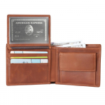 Nahast Meeste Rahakotid M&uuml;nditaskuga Vintage Meeste Rahakott RFID Blokeeriv Ehtsast Nahast Meeste Rahakott Kaardihoidjad kohv