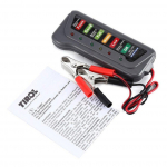 12 V aku tester Digitaalne tester auto mootorratta aku jaoks