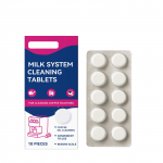 Kohvimasina katlakivieemaldustabletid, s&uuml;vapuhastus, &otilde;liplekkide ja katlakivi eemaldamise tabletid, kaubanduslik ja majapidamislik universaalpuhastusvahend. One Size sinine