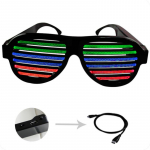 LED-v&auml;lklamp H&auml;&auml;ljuhtimisprillid Rulood K&uuml;lm Valgus Helendavad Prillid M&auml;nguasjad Halloweeni j&otilde;ulu&otilde;htu