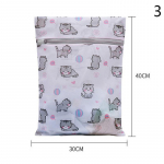 4 suuruses pesukott riietele aluspesu kaitsega pesu rinnahoidja pesukott 30*40cm