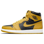 Air Jordan 1 Retro High OG Pollen Unisex tossud Kollane Must Valge 555088-701 43
