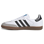 Adidas Samba Vegan Valge Kummiga Unisex Tossud Pilvevalge S&uuml;simust H01877 46⅔