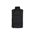 Nike Sportswear Tech Pack S&uuml;nteetilise t&auml;idisega Eemaldatava taskuga L&uuml;hike vest Meeste &Uuml;ler&otilde;ivad Must CU3767-010 M