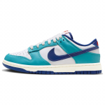 Nike Dunk Low Teal Nebula Royal Naiste tossud Valge Sail S&uuml;gav-Kuninglik-Sinine FQ6870-141 36