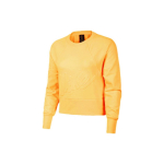 Nike Dri-Fit Get Fit Crew kaelusega pikkade varrukatega T-s&auml;rk naiste topid Kollane CV7249-739 S
