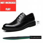 Moodsad Meeste Ehtsa Nahast Formaalseteks S&uuml;ndmusteks Oxfords Kingad 6cm/8cm Peidetud T&otilde;stega K&otilde;rguse Suurendus Pehme Tald &Auml;ri Formaalne Mugavad Paelkingad 37