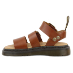 dr. Martens Retro Rooma stiilis &Uuml;he rihmaga pandlaga Paks tald &Otilde;&otilde;nes Sportsandalid Naiste sandaalid Pruun 20372228 45