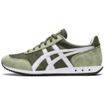Onitsuka Tiger New York Kangas Suede Sporditrend Kulumiskindel Kerge Madala s&auml;&auml;rega Vabaajajalatsid Unisex vabaajajalatsid Oapruun 1183A205-301 44.5