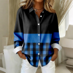 Naiste s&auml;rgipluus Prindiga n&ouml;&ouml;biga pikkade varrukatega vabaaja tavaline s&auml;rgikraega tavaline topp L kollane