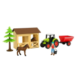 M&auml;nguasi - Minu V&auml;ike Tall - 7 Osa - Helendav ja Heliga Traktor - Lastele Alates 3. Eluaastast pruun