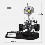 Kosmoseuurimus Astronauti Figuurid Plokk Rakett Satelliit Kosmoselaev Kuu rover Ehitusklotsid Hariduslik M&auml;nguasi Lastele Kingitused