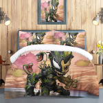 Ma olen Groot Tekikate Komplekt Lastele Armas Multikas Tekk 100% Pol&uuml;ester Nahas&otilde;bralik Hingav Tekk Voodipesu Komplektid 180X210cm&set