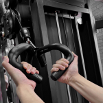Neutral Grip Handle Attachment Pull up Handles 45&deg; Angles Down Machine for Strength