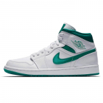 Jordan 1 Mid Valge M&uuml;stiline Roheline Jordan CD6759-103 44