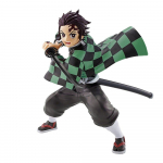 Demon Slayer Kamado Tanjiro Plastikmudel V&auml;rvikoodiga roheline