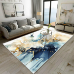 Kaasaegne marmorstiilis elutoavaip Luksuslik dekoratsioon Magamistoa voodi&auml;&auml;rne kohev pehme vaip Lihtsalt puhastatav Diivanilauad Libisemisvastane matt 80x120cm
