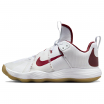 Nike React Hyperset LE &Uuml;mar nina Paelkinnitusega Libisemiskindel Kulumiskindel Madal Korvpallijalatsid Unisex toss Valge DJ4473-101 42.5