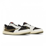 Air Jordan 1 Travis Scott x Wmns Retro Low OG SP Oliiviroheline DZ4137-106 Roheline EU 35.5 punane/must
