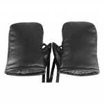 Universaalsed Mootorratta Lenksikindad Mansetid ATV/Lumesaan/Roller Lenksik&auml;epidemed Talvised Paksed Soojad Katted S&otilde;itja Kindad Veekindlad must