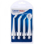 Recharge hydropulseur buccal - LACER - Hidro Advanced - Lot de 4 - Nettoyage efficace - Accessoires inclus
