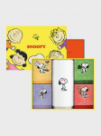 Songwol r&auml;tik Snoopy Love It komplekt Puuvill 1 tk + Konks 4 tk 3 Cotton Towels Ivory 1P