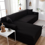 Diivanikatted Elutuppa Elastne &Uuml;hev&auml;rviline Nurgadiivani Kate L-kujuline Chaise Longue Kate Toolikaitse 1/2/3/4-kohaline 1pc 2-Seat 145-185cm